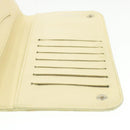 CHANEL Matelasse Zippy Long Wallet Beige CC Auth cr619-11