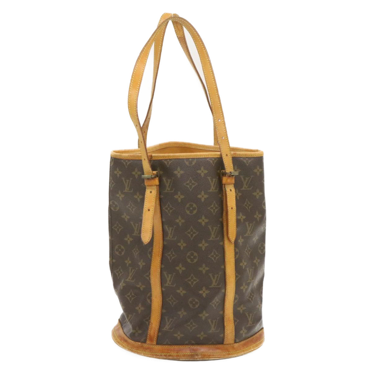 LOUIS VUITTON Monogram Bucket GM Shoulder Bag M42236 LV Auth cr654