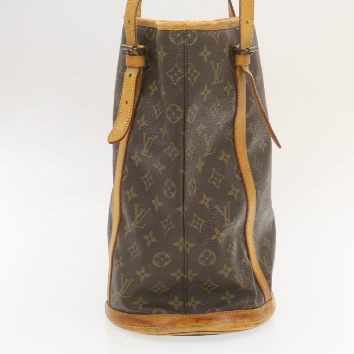 LOUIS VUITTON Monogram Bucket GM Shoulder Bag M42236 LV Auth cr654