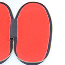 LOUIS VUITTON Supreme Slipper Cover Leather Black LV Auth ds070-11