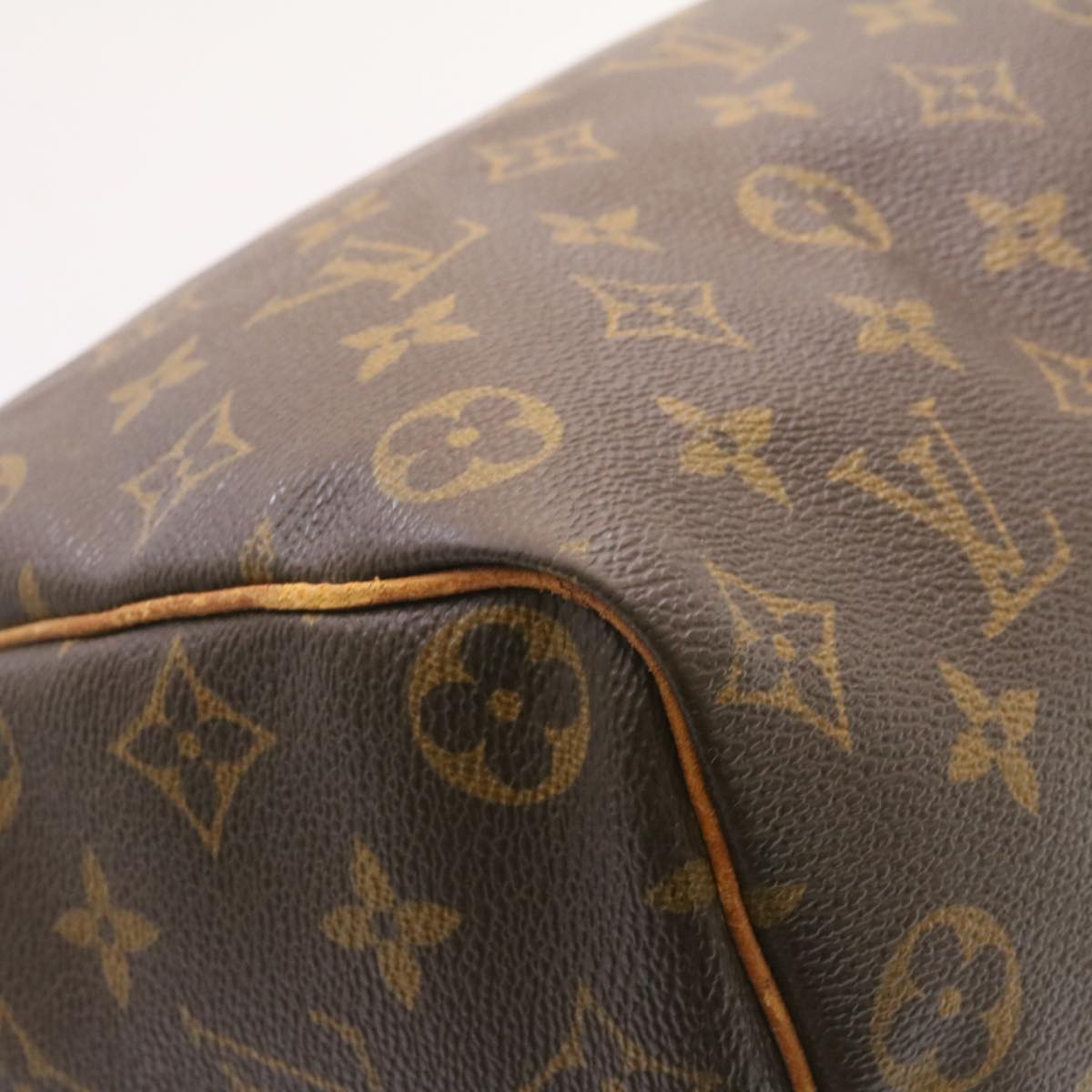 LOUIS VUITTON Monogram Speedy 35 Hand Bag M41524 LV Auth ds162