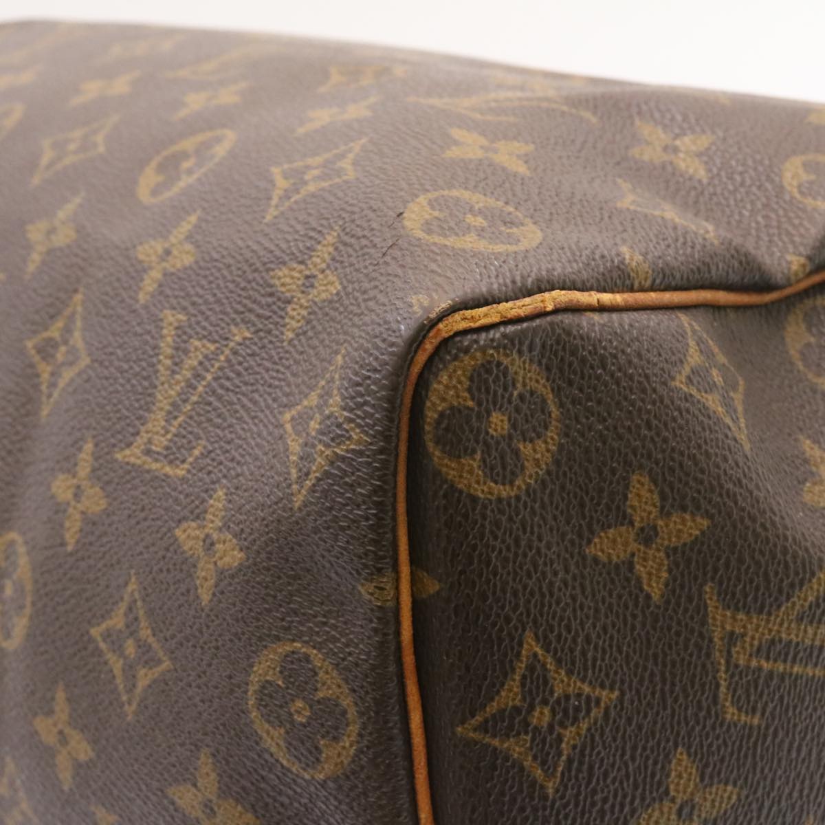 LOUIS VUITTON Monogram Speedy 35 Hand Bag M41524 LV Auth ds162