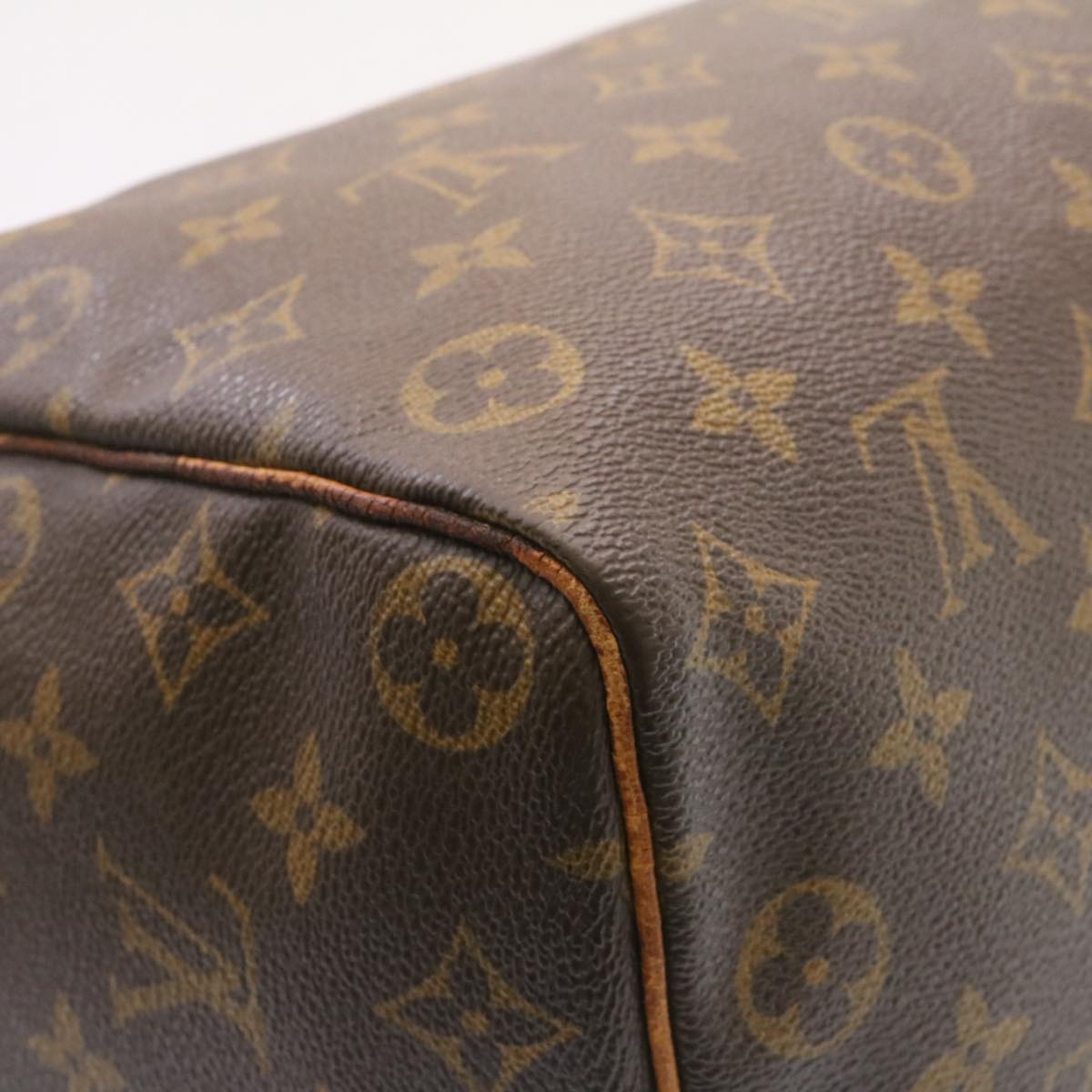 LOUIS VUITTON Monogram Speedy 35 Hand Bag M41524 LV Auth ds162