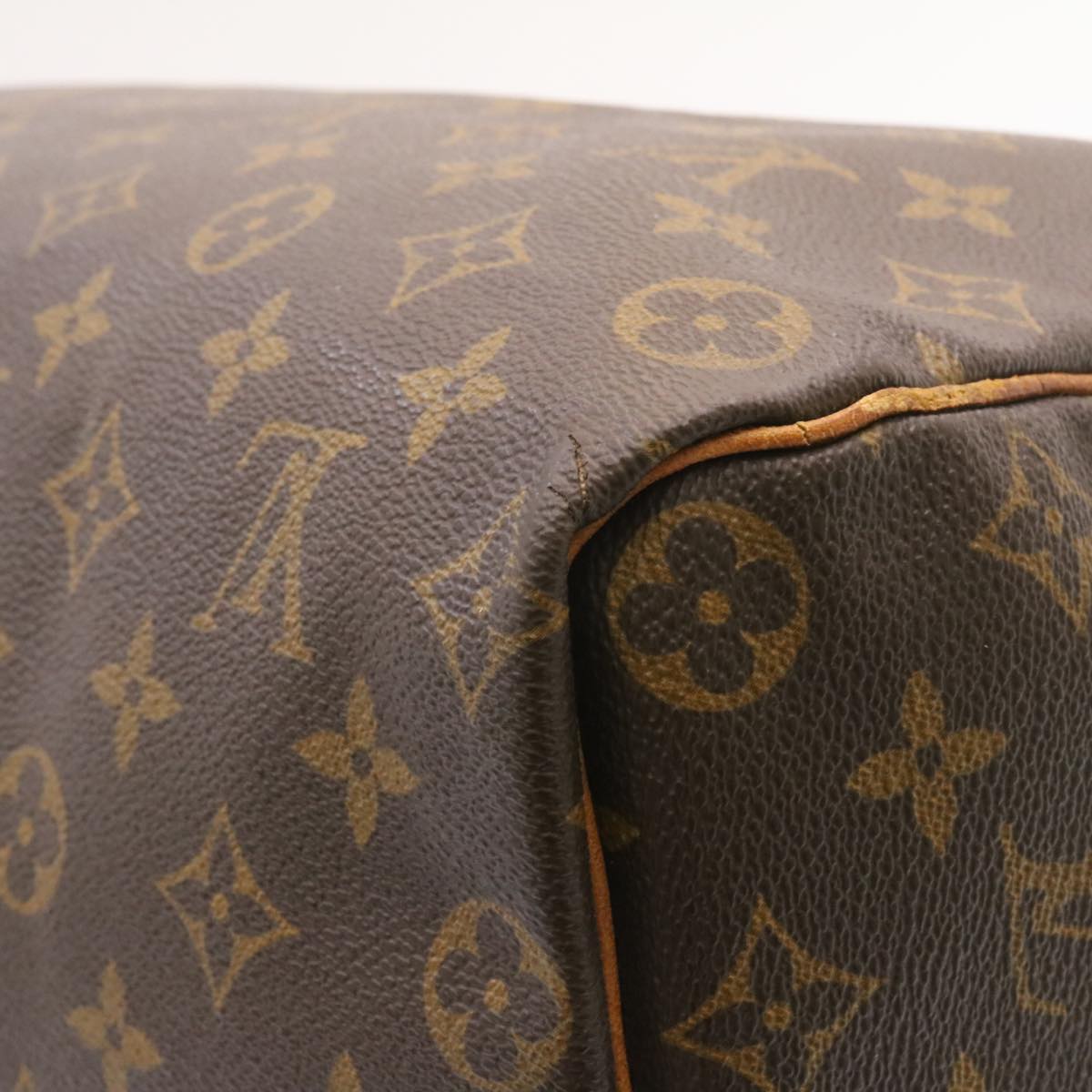 LOUIS VUITTON Monogram Speedy 35 Hand Bag M41524 LV Auth ds162