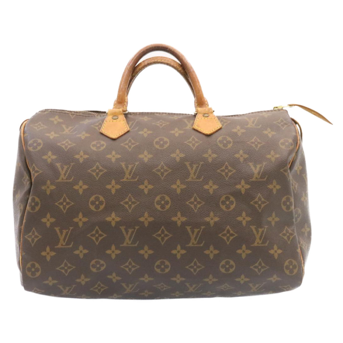 LOUIS VUITTON Monogram Speedy 35 Hand Bag M41524 LV Auth ds162