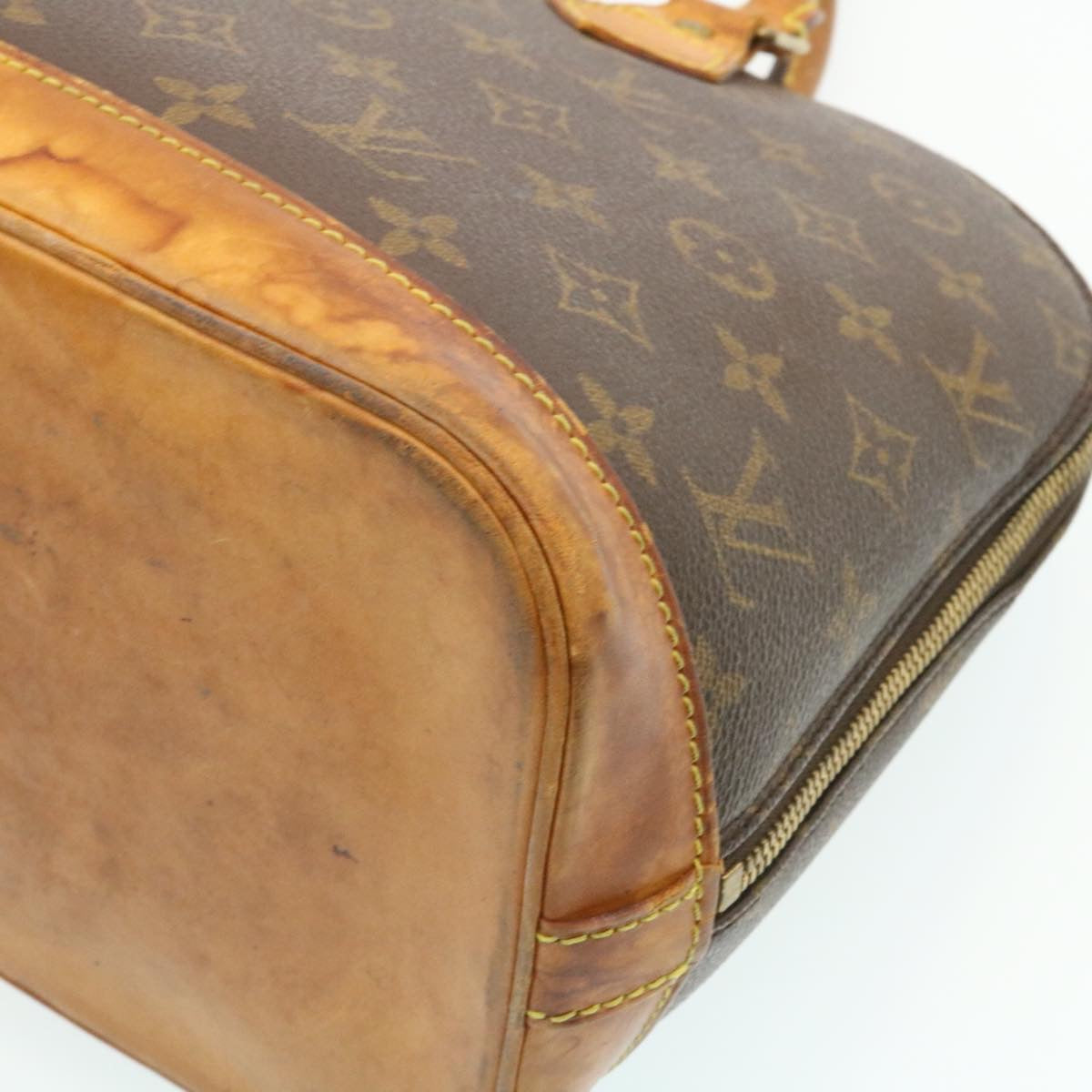 LOUIS VUITTON Monogram Alma Hand Bag M51130 LV Auth ds179