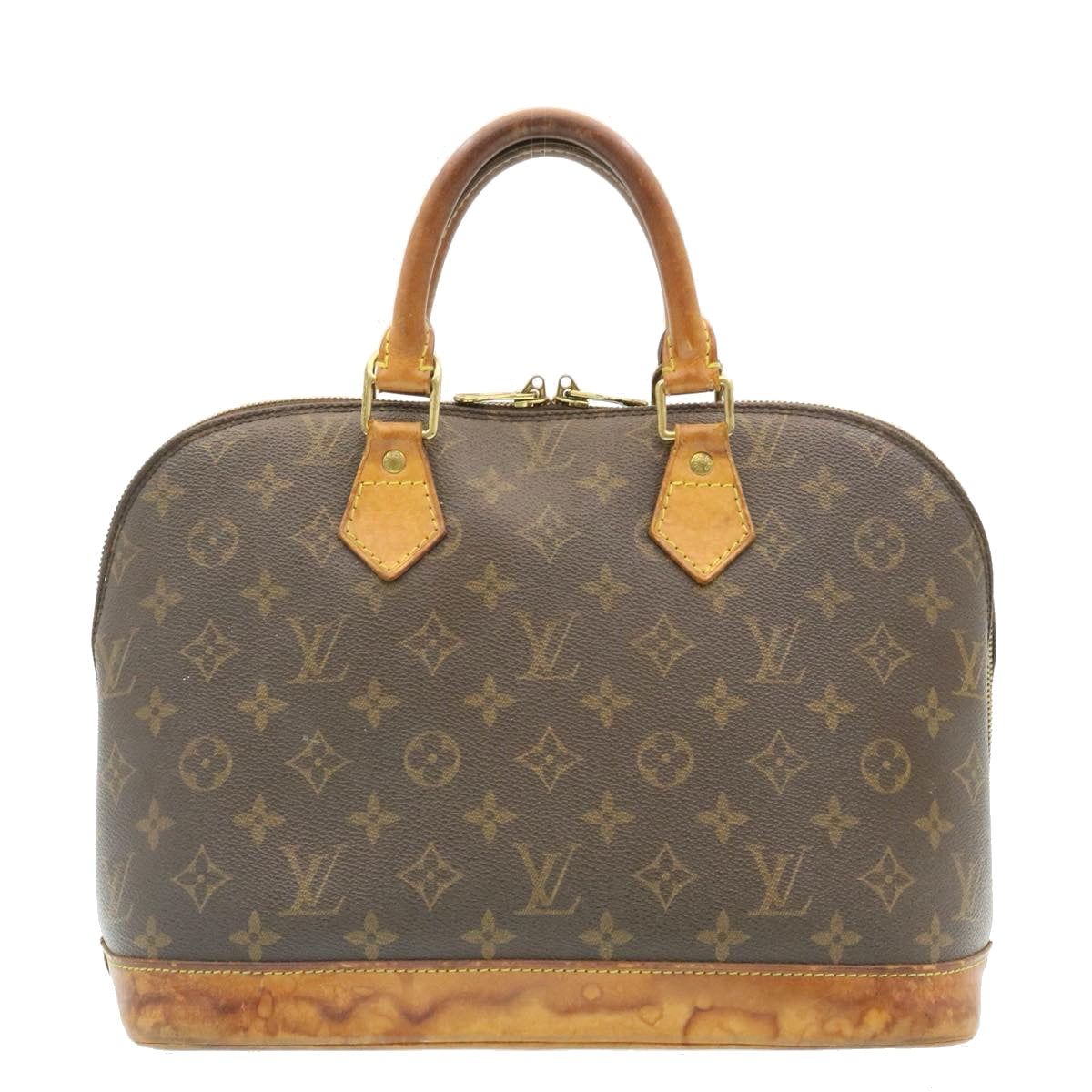 LOUIS VUITTON Monogram Alma Hand Bag M51130 LV Auth ds179