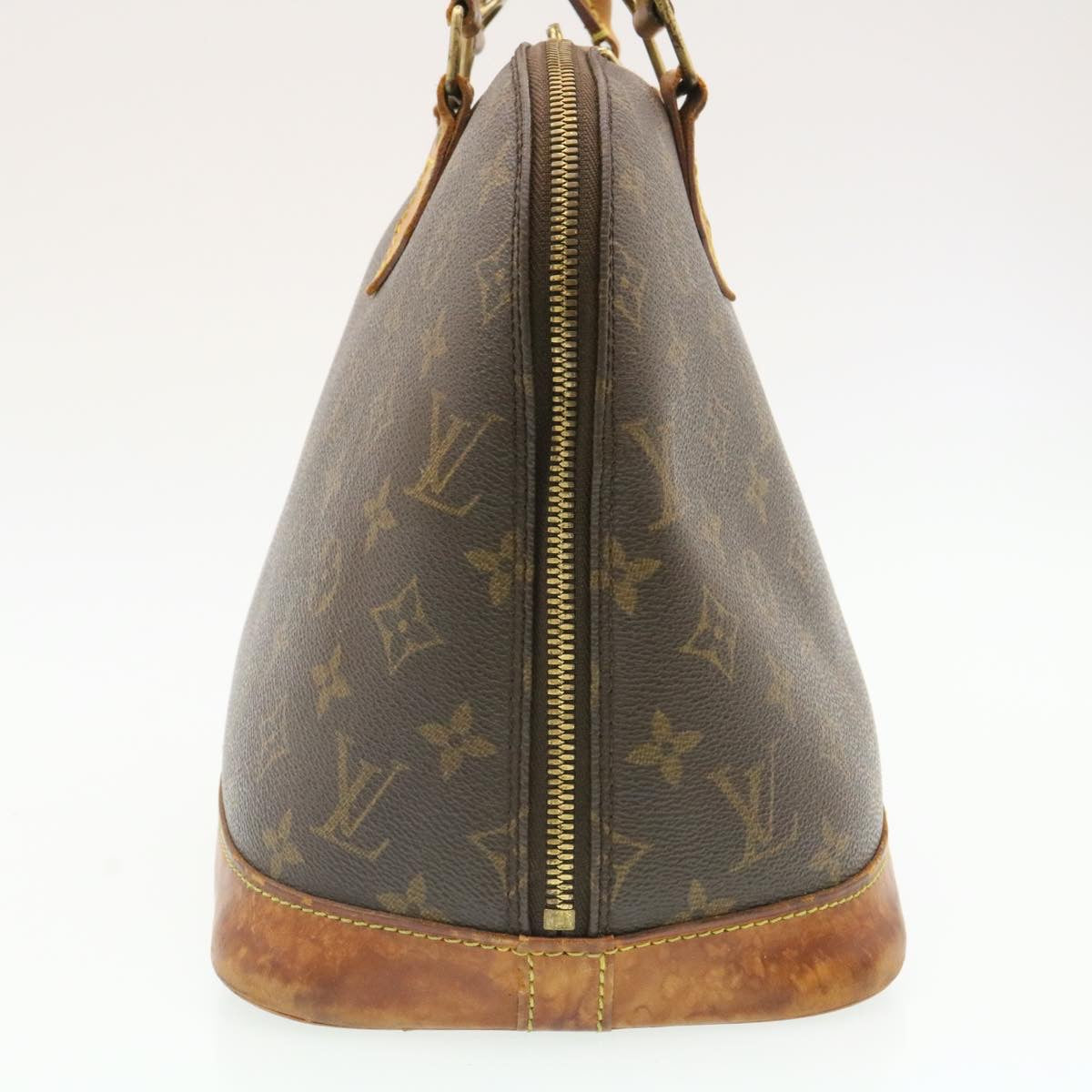 LOUIS VUITTON Monogram Alma Hand Bag M51130 LV Auth ds179