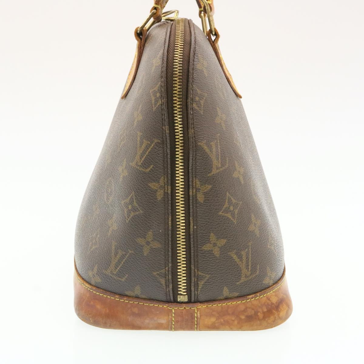 LOUIS VUITTON Monogram Alma Hand Bag M51130 LV Auth ds179