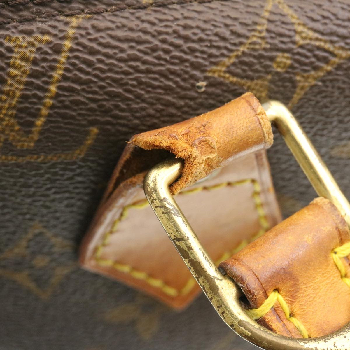 LOUIS VUITTON Monogram Alma Hand Bag M51130 LV Auth ds179