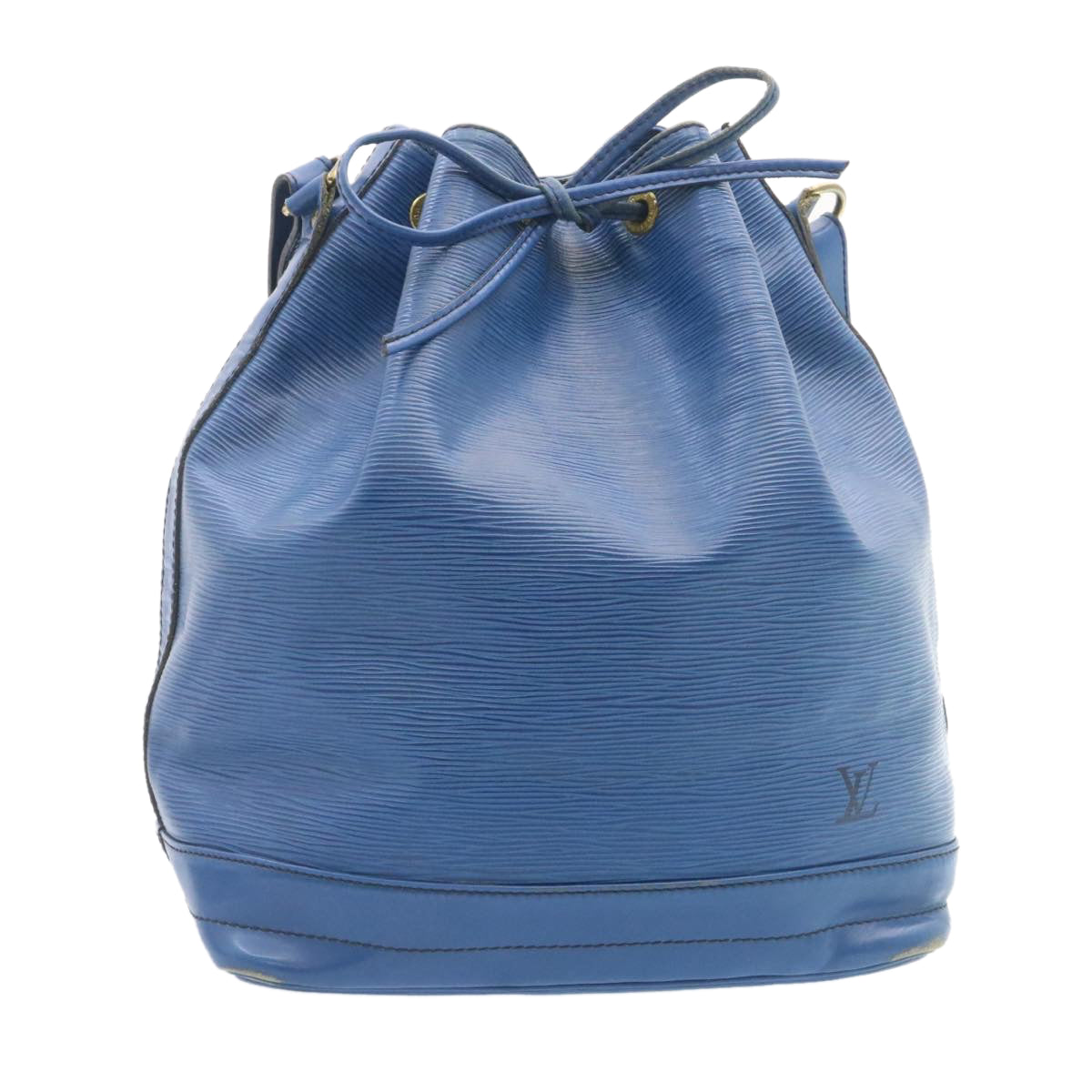 LOUIS VUITTON Epi Noe Shoulder Bag Blue M44005 LV Auth ds217