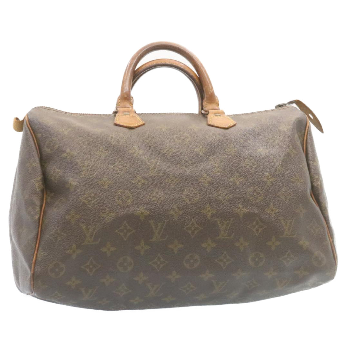 LOUIS VUITTON Monogram Speedy 35 Hand Bag M41524 LV Auth ds280