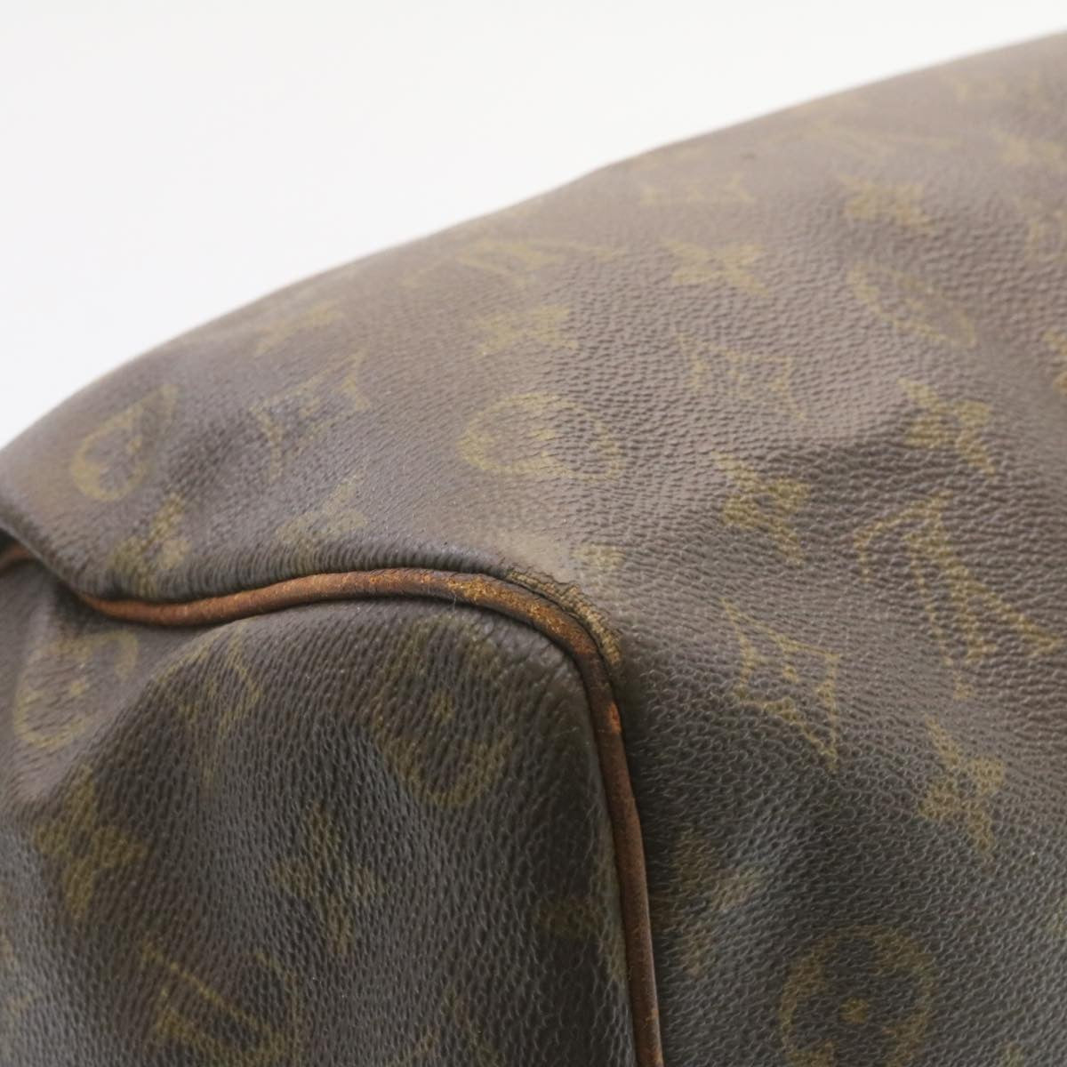 LOUIS VUITTON Monogram Speedy 35 Hand Bag M41524 LV Auth ds280