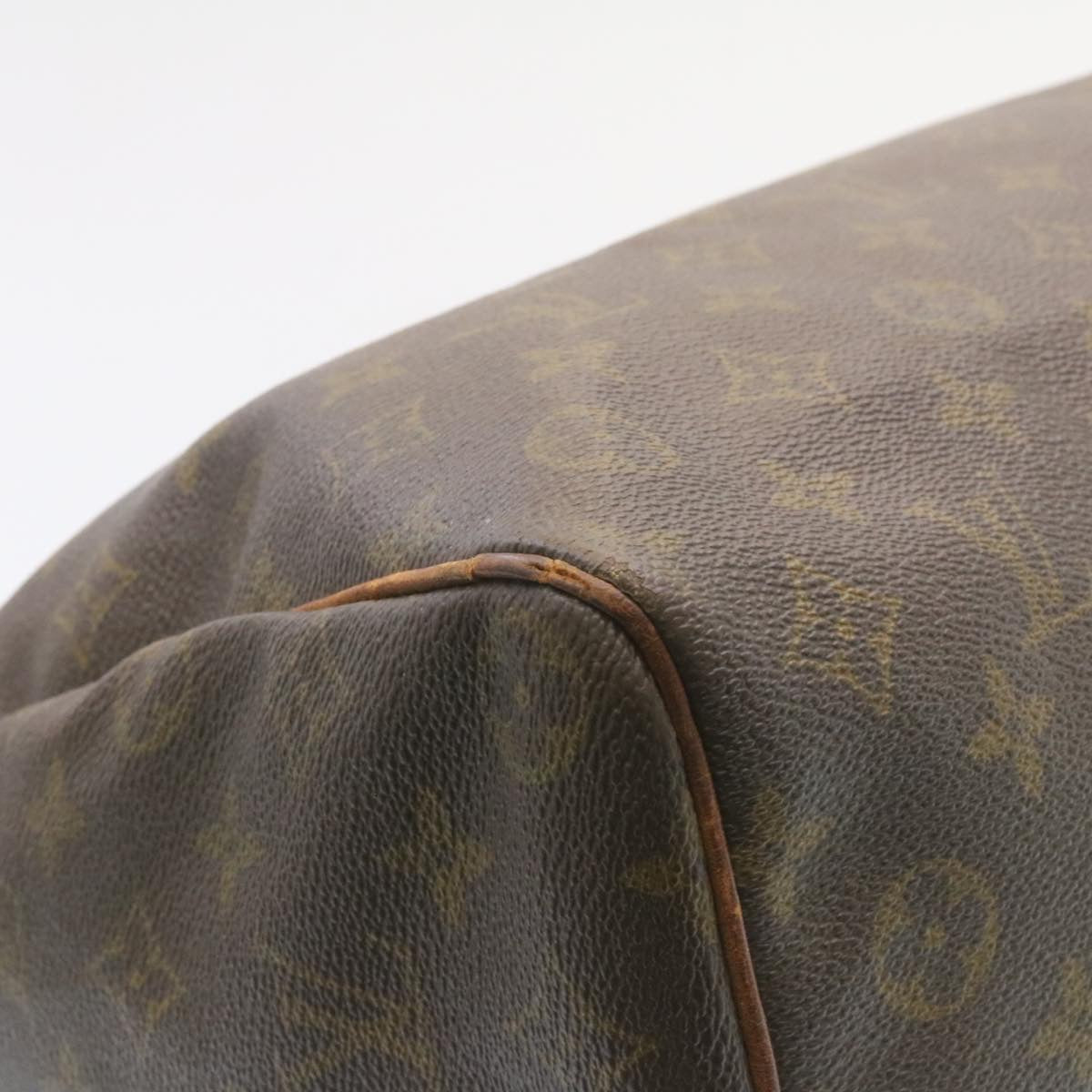 LOUIS VUITTON Monogram Speedy 35 Hand Bag M41524 LV Auth ds280