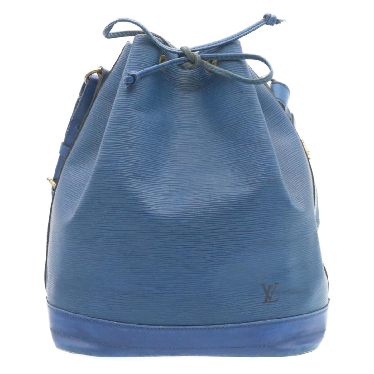 LOUIS VUITTON Epi Noe Shoulder Bag Blue M44005 LV Auth ds289