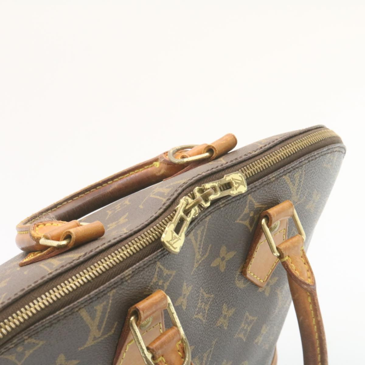 LOUIS VUITTON Monogram Alma Hand Bag M51130 LV Auth ds300