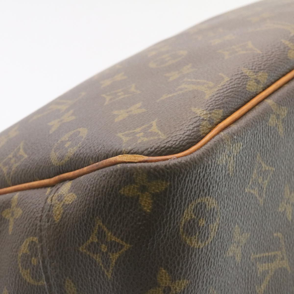 LOUIS VUITTON Monogram Deauville Hand Bag M47270 LV Auth ds376