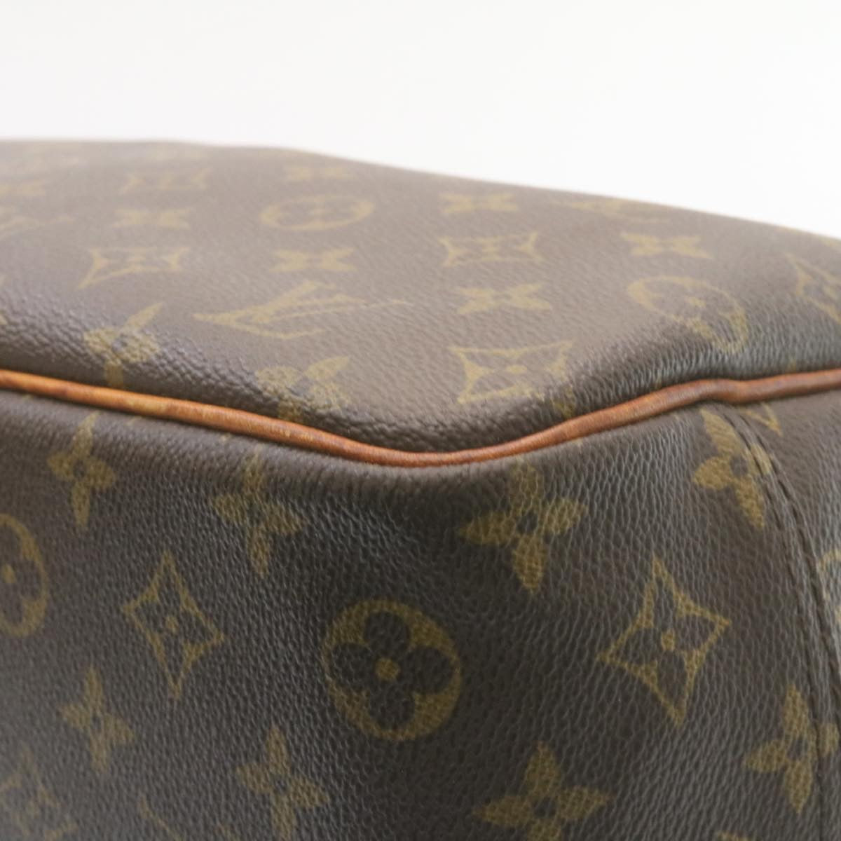 LOUIS VUITTON Monogram Deauville Hand Bag M47270 LV Auth ds376