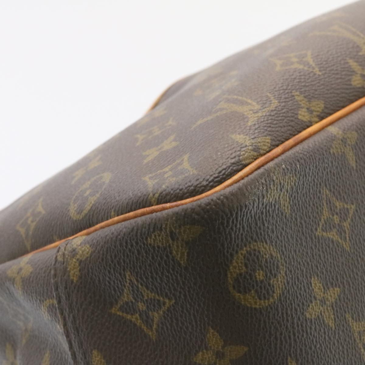 LOUIS VUITTON Monogram Deauville Hand Bag M47270 LV Auth ds376