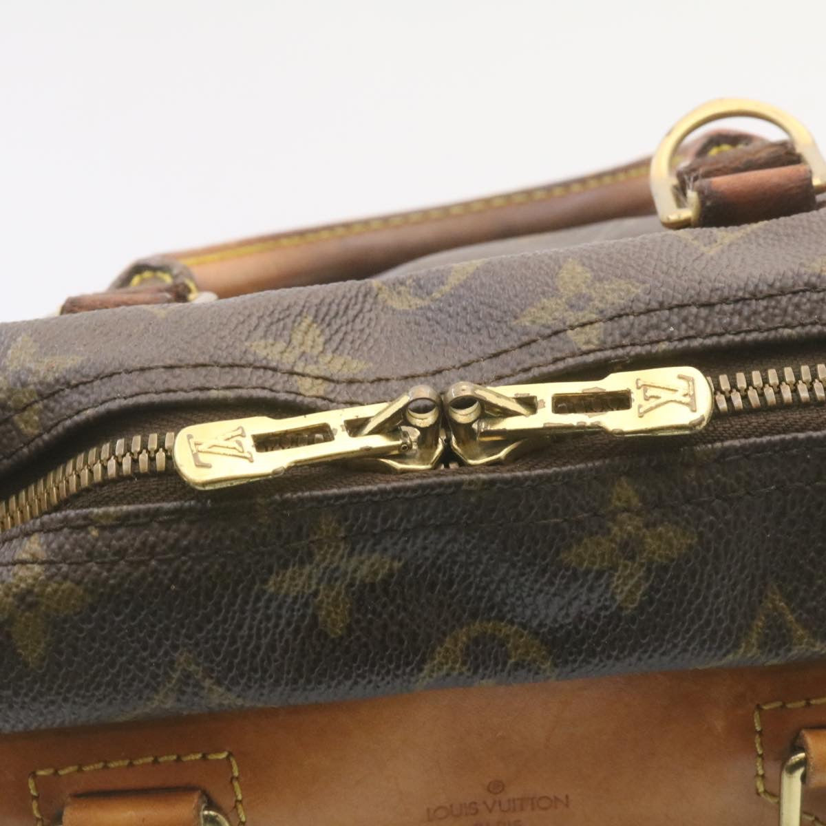 LOUIS VUITTON Monogram Deauville Hand Bag M47270 LV Auth ds376