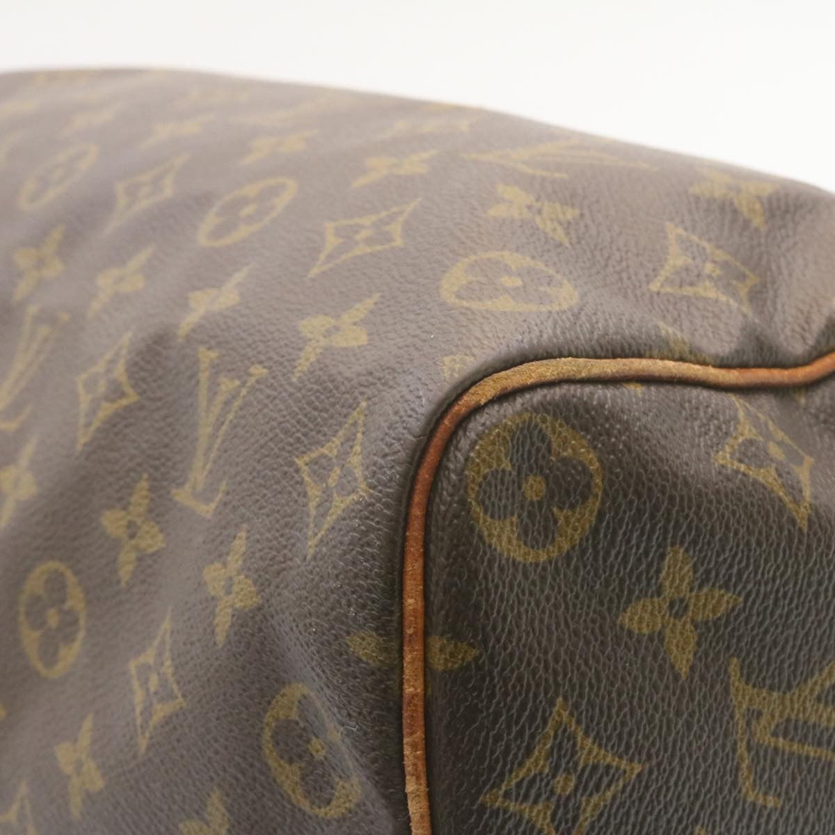 LOUIS VUITTON Monogram Speedy 35 Hand Bag M41524 LV Auth ds377