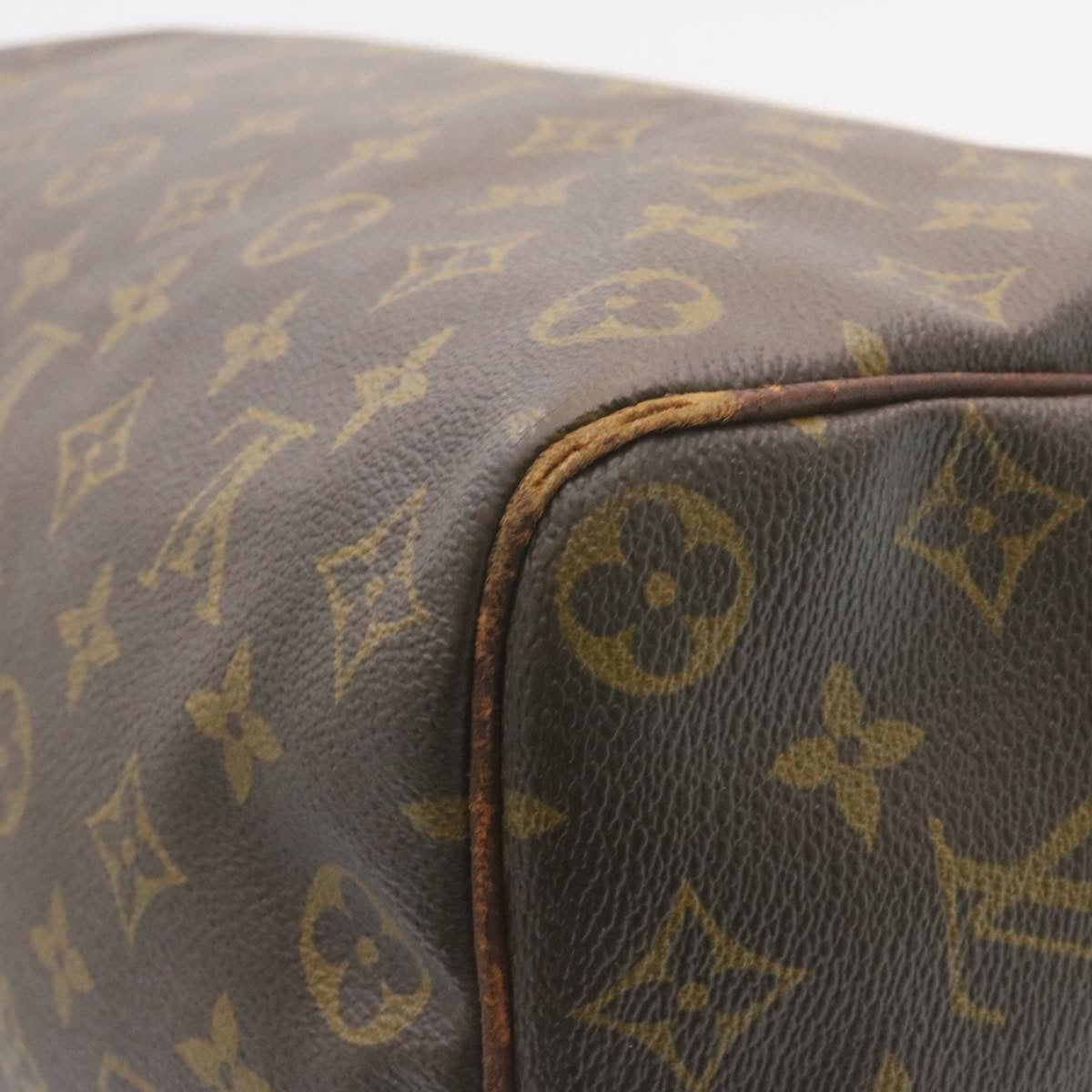 LOUIS VUITTON Monogram Speedy 35 Hand Bag M41524 LV Auth ds377