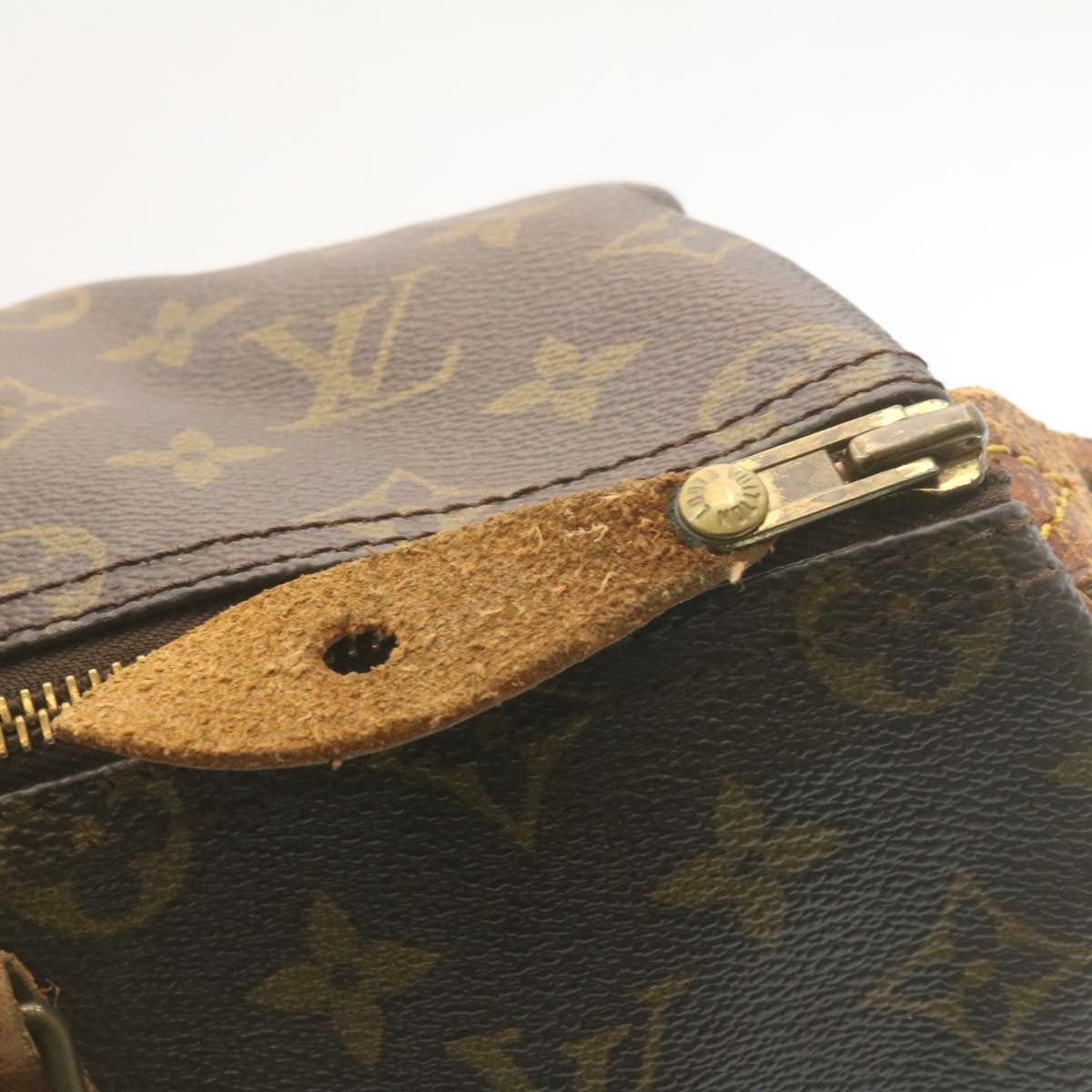 LOUIS VUITTON Monogram Speedy 35 Hand Bag M41524 LV Auth ds377