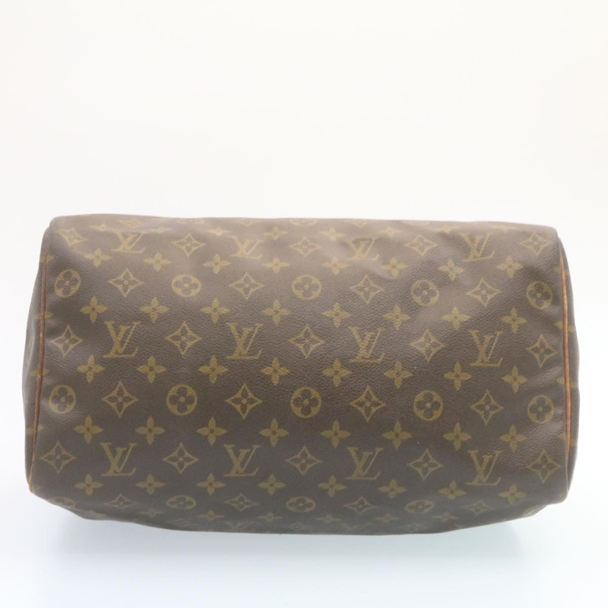 LOUIS VUITTON Monogram Speedy 35 Hand Bag M41524 LV Auth ds377