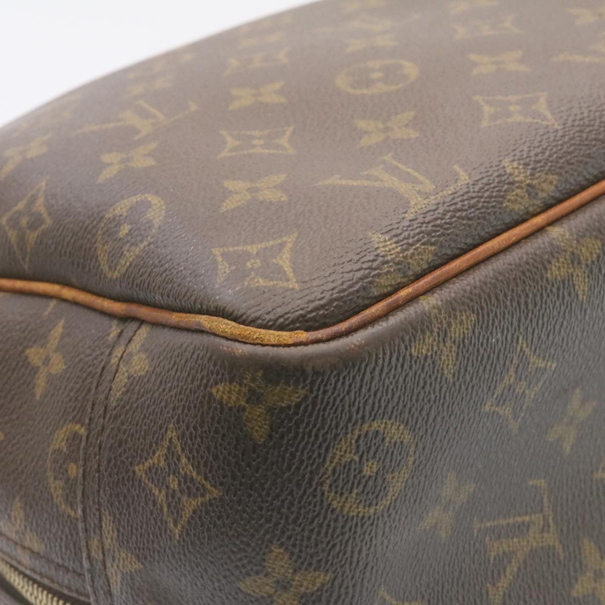 LOUIS VUITTON Monogram Deauville Hand Bag M47270 LV Auth ds379