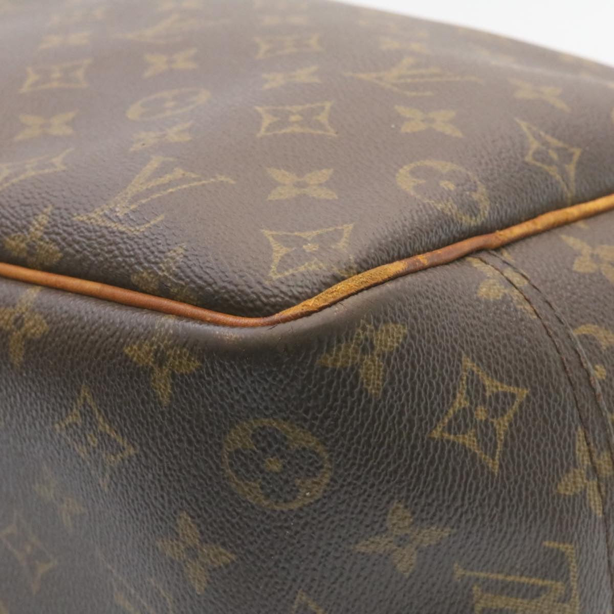 LOUIS VUITTON Monogram Deauville Hand Bag M47270 LV Auth ds379