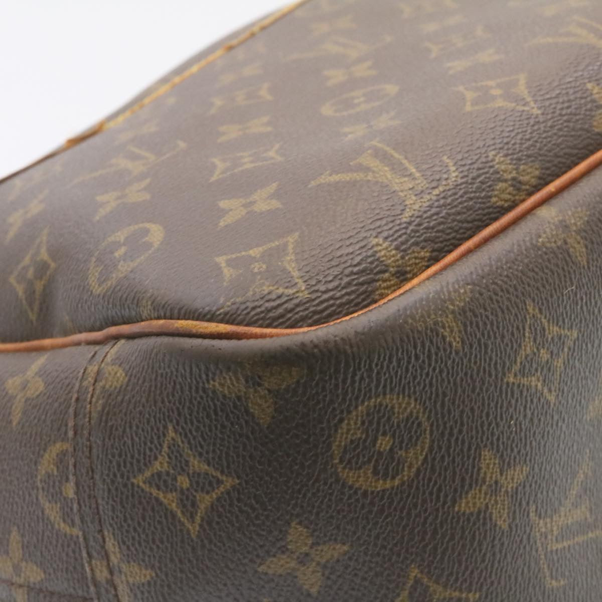 LOUIS VUITTON Monogram Deauville Hand Bag M47270 LV Auth ds379