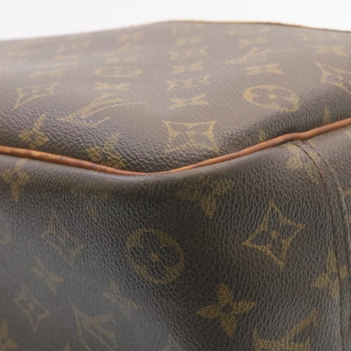 LOUIS VUITTON Monogram Deauville Hand Bag M47270 LV Auth ds379