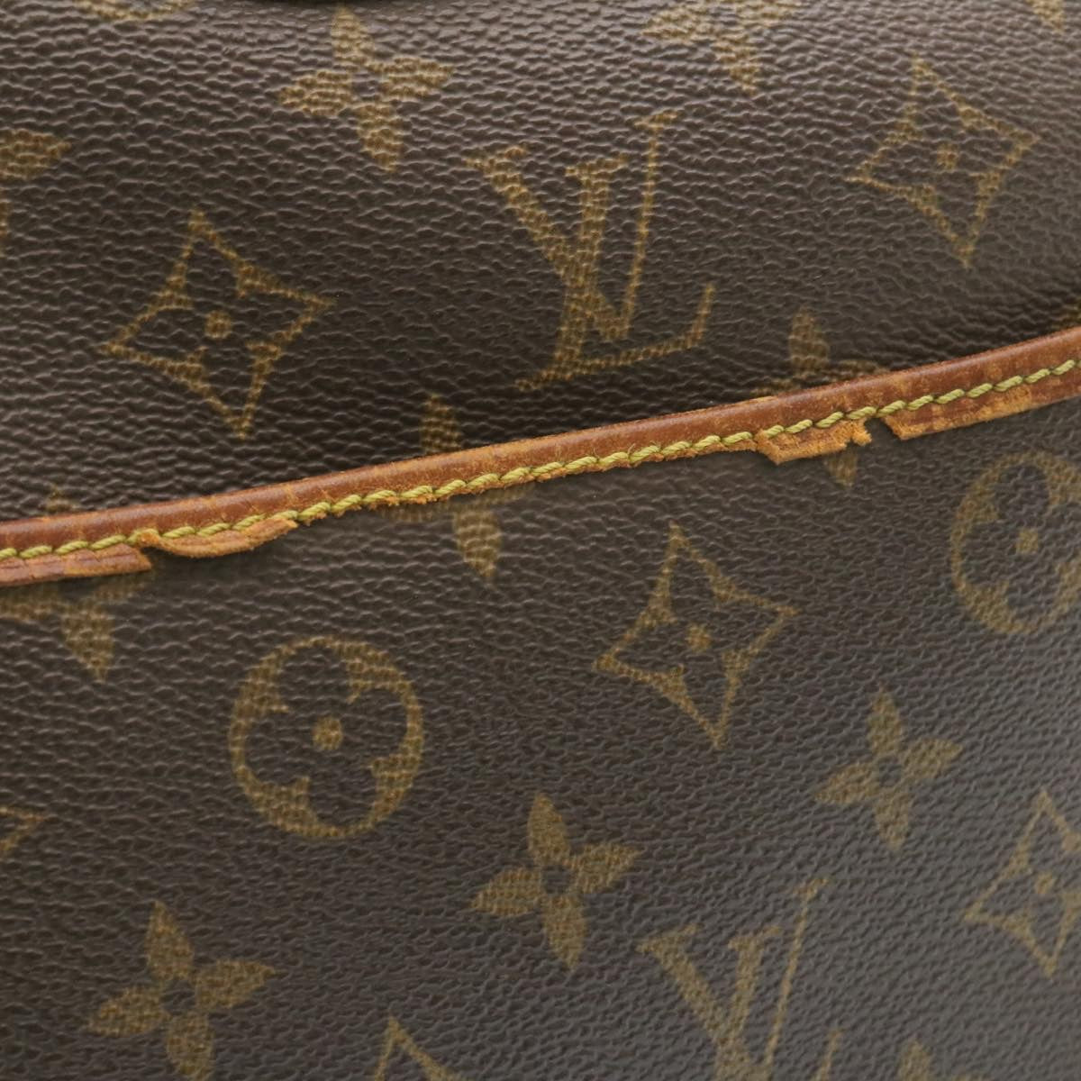 LOUIS VUITTON Monogram Deauville Hand Bag M47270 LV Auth ds379