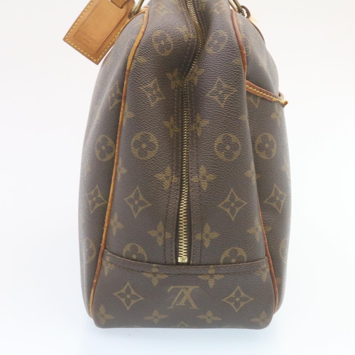 LOUIS VUITTON Monogram Deauville Hand Bag M47270 LV Auth ds379