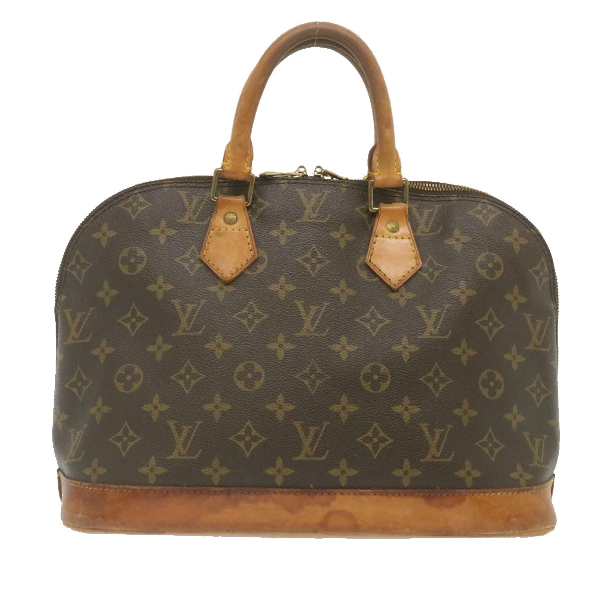 LOUIS VUITTON Monogram Alma Hand Bag M51130 LV Auth ds430