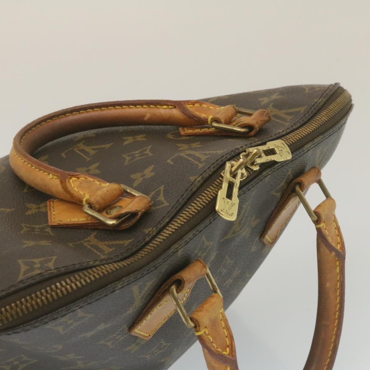 LOUIS VUITTON Monogram Alma Hand Bag M51130 LV Auth ds430