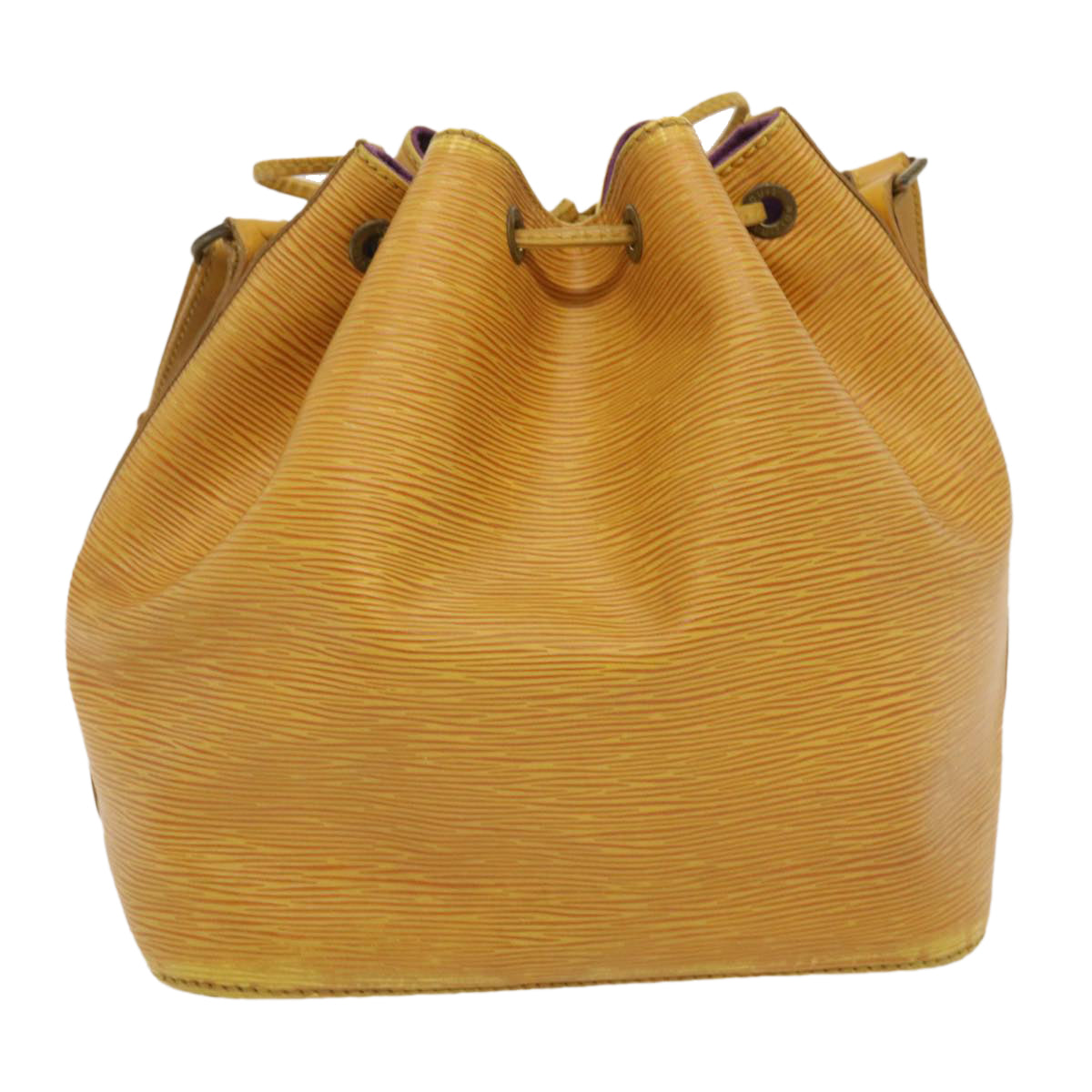 LOUIS VUITTON Epi Petit Noe Shoulder Bag Tassili Yellow M44109 LV Auth ds439 - 0