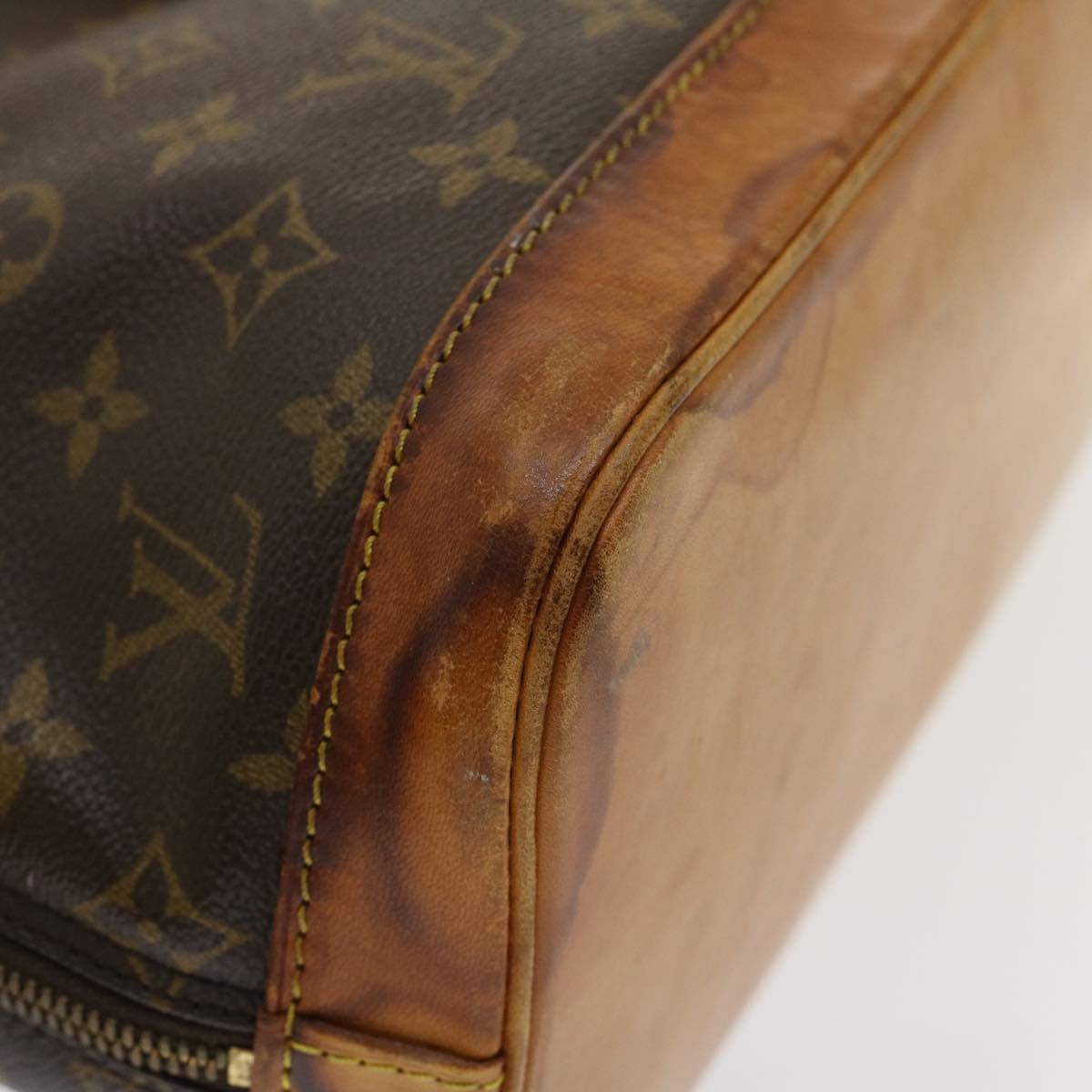 LOUIS VUITTON Monogram Alma Hand Bag M51130 LV Auth ds460