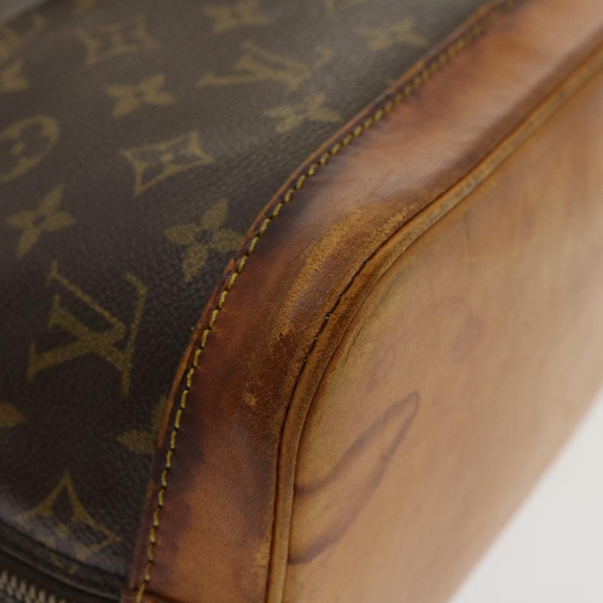 LOUIS VUITTON Monogram Alma Hand Bag M51130 LV Auth ds460