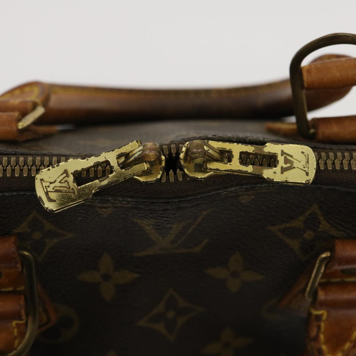 LOUIS VUITTON Monogram Alma Hand Bag M51130 LV Auth ds460