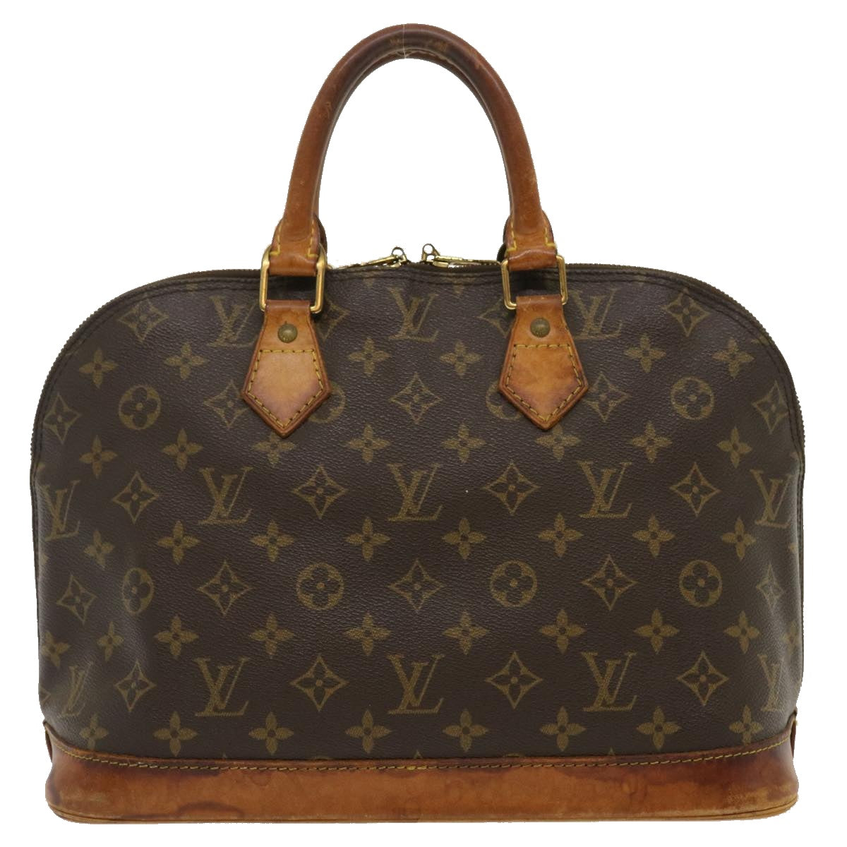 LOUIS VUITTON Monogram Alma Hand Bag M51130 LV Auth ds460