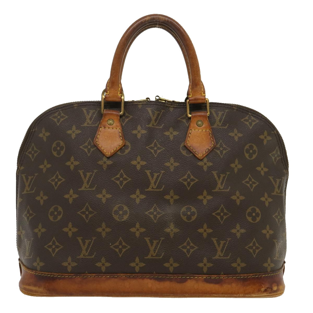 LOUIS VUITTON Monogram Alma Hand Bag M51130 LV Auth ds460