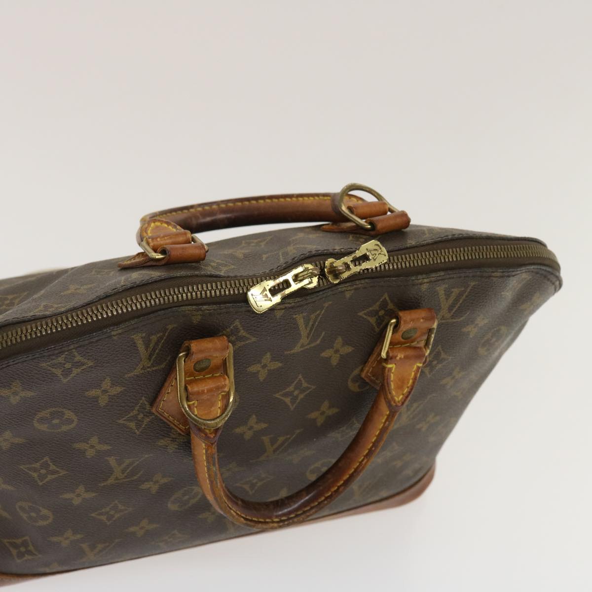 LOUIS VUITTON Monogram Alma Hand Bag M51130 LV Auth ds460