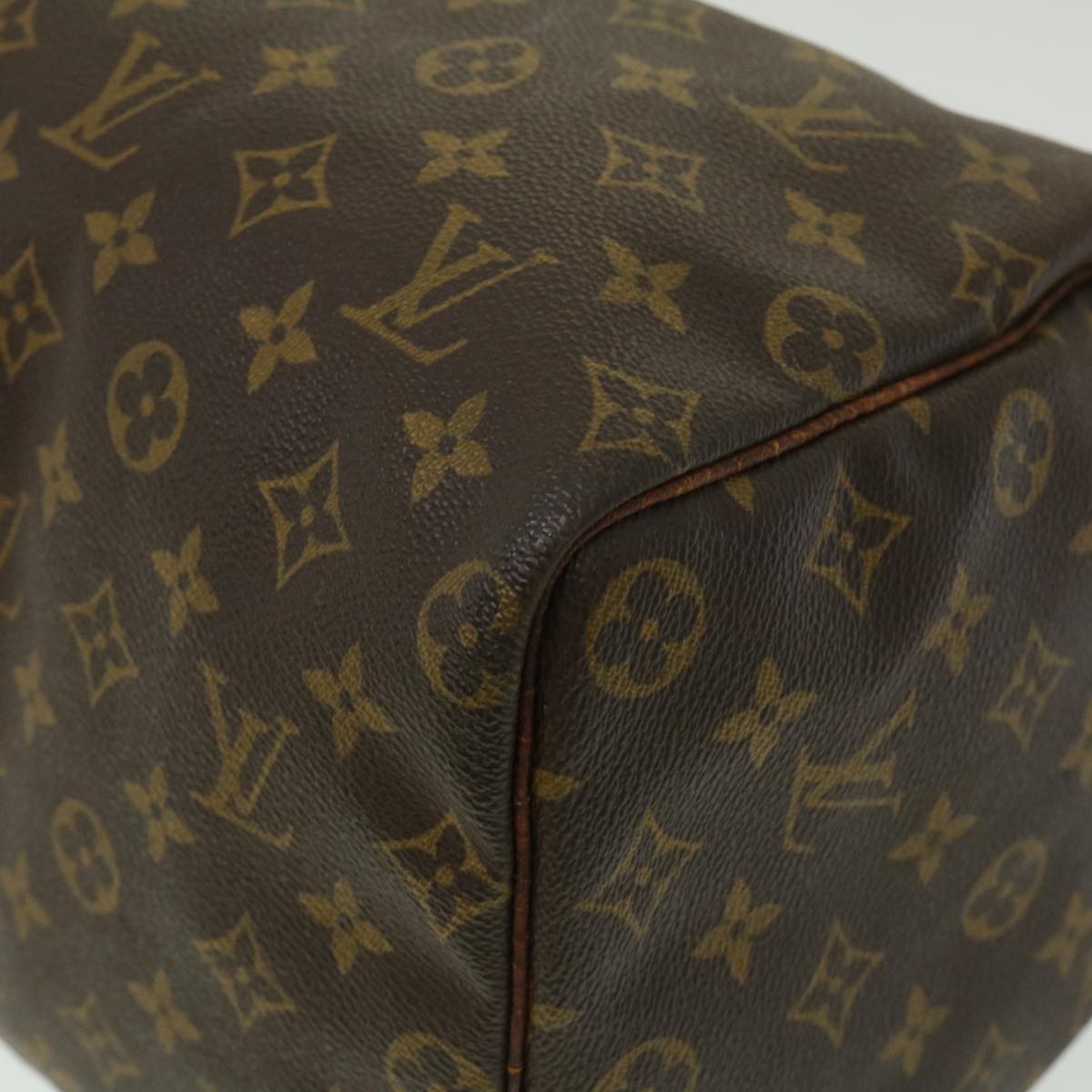 LOUIS VUITTON Monogram Speedy 40 Hand Bag M41522 LV Auth ds469