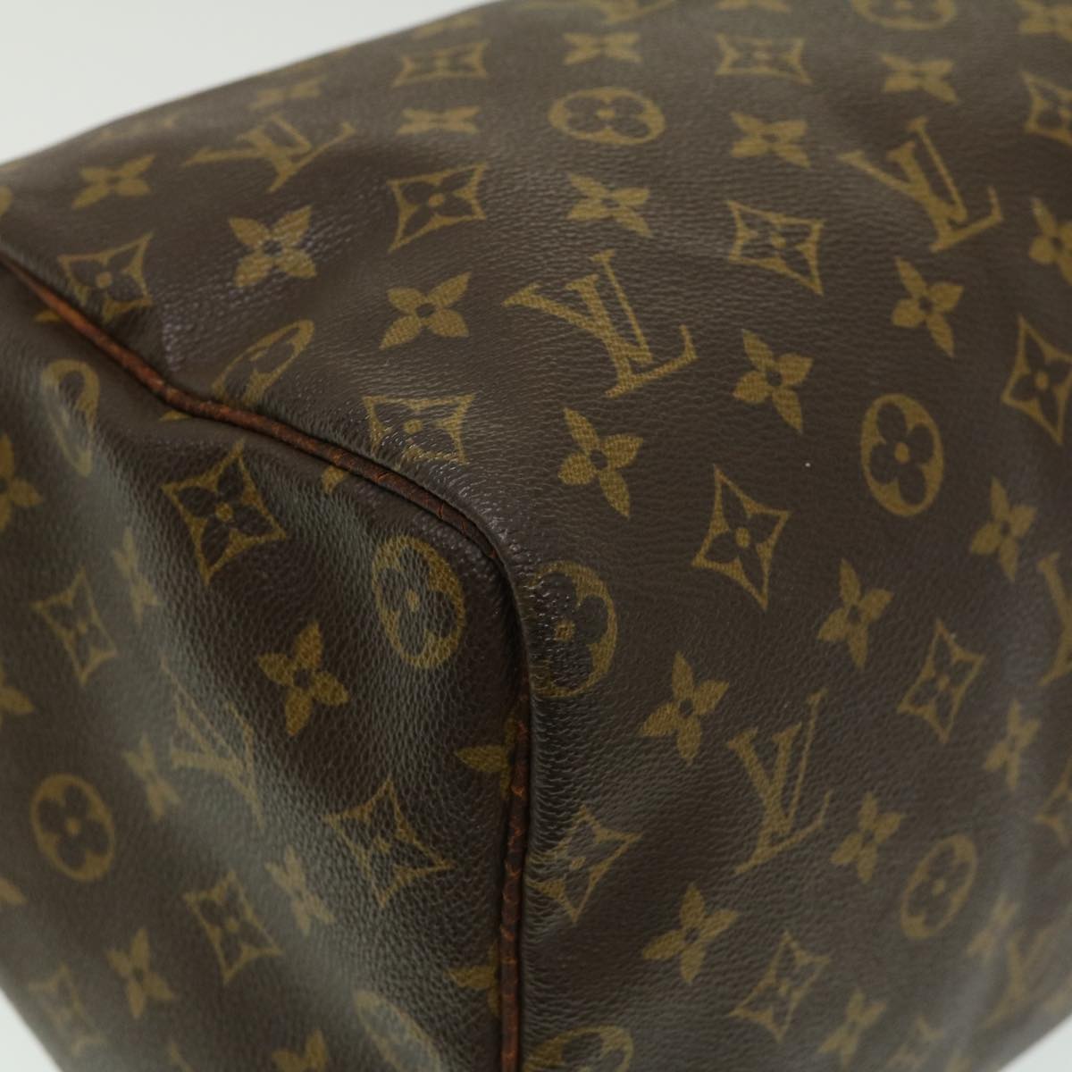 LOUIS VUITTON Monogram Speedy 40 Hand Bag M41522 LV Auth ds469