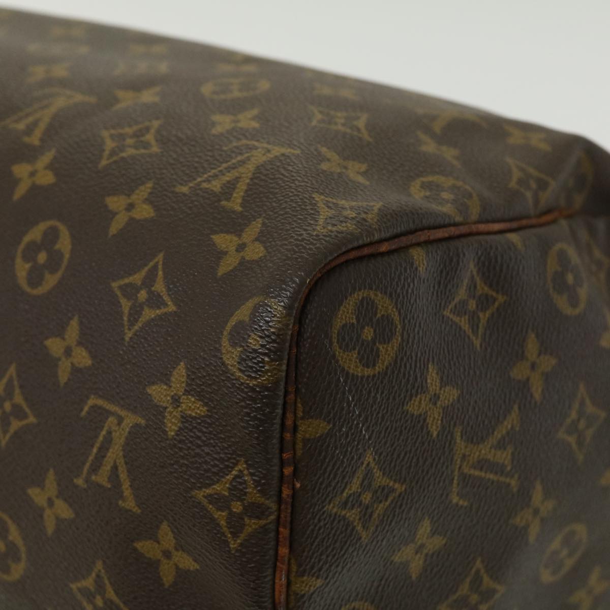 LOUIS VUITTON Monogram Speedy 40 Hand Bag M41522 LV Auth ds469