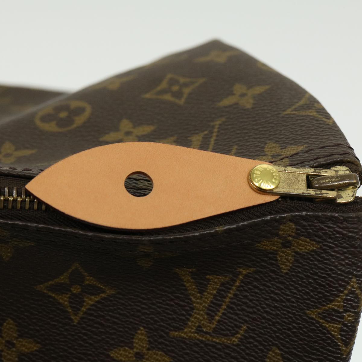 LOUIS VUITTON Monogram Speedy 40 Hand Bag M41522 LV Auth ds469