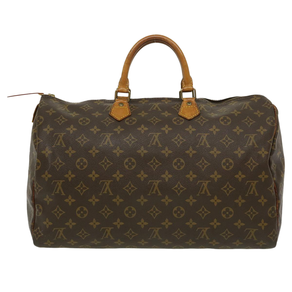 LOUIS VUITTON Monogram Speedy 40 Hand Bag M41522 LV Auth ds469