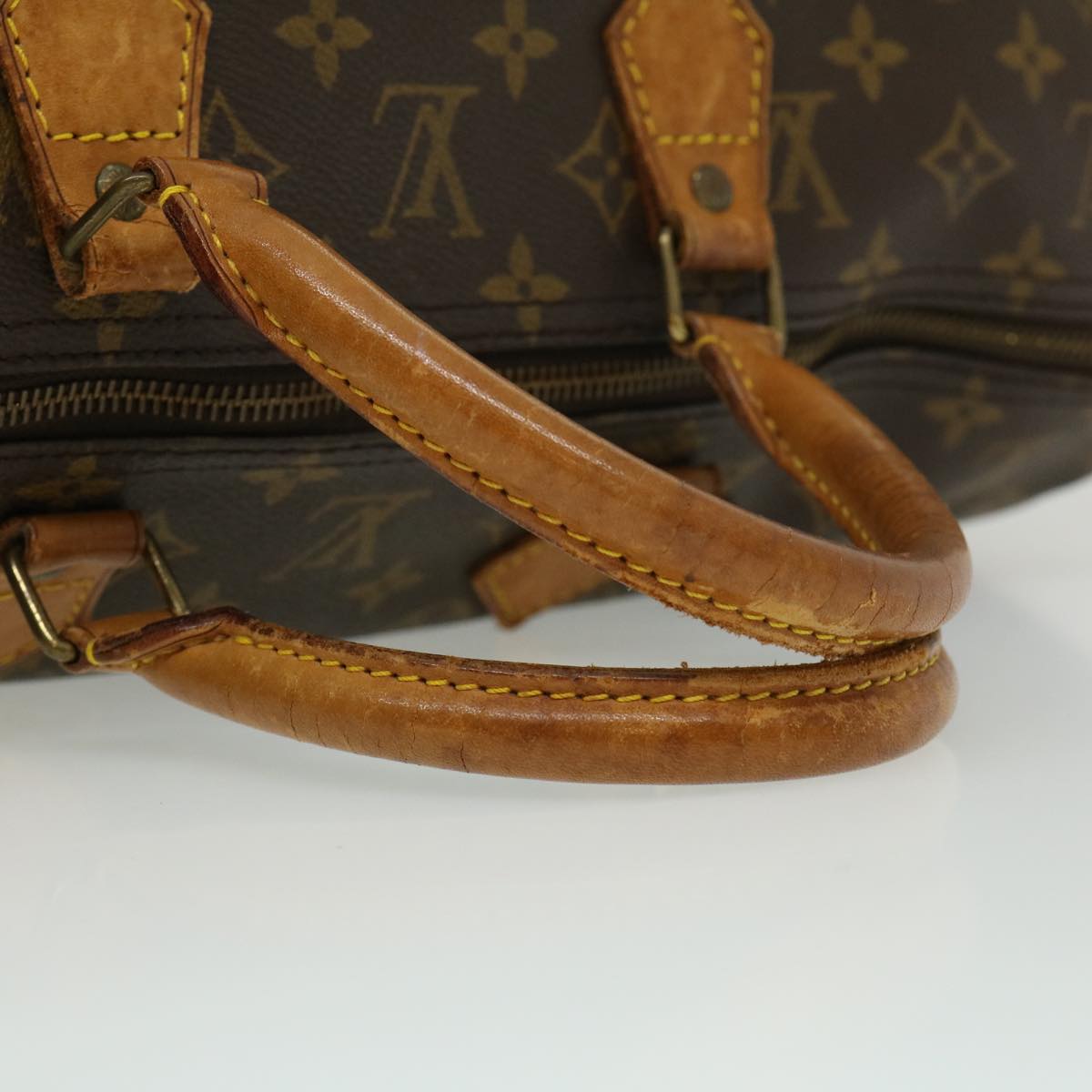 LOUIS VUITTON Monogram Speedy 40 Hand Bag M41522 LV Auth ds469