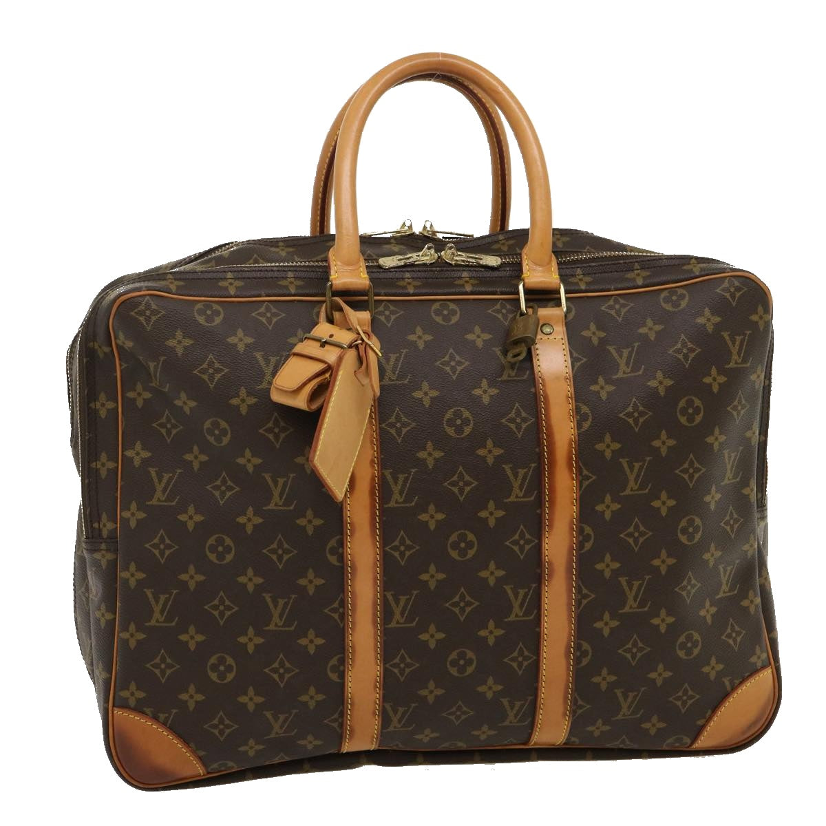 LOUIS VUITTON Monogram Sirius 45 Boston Bag M41408 LV Auth ds475